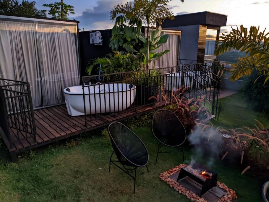 Tiny House Paraiso Minicasas Com Hidromassagem Позу-Алегри Экстерьер фото