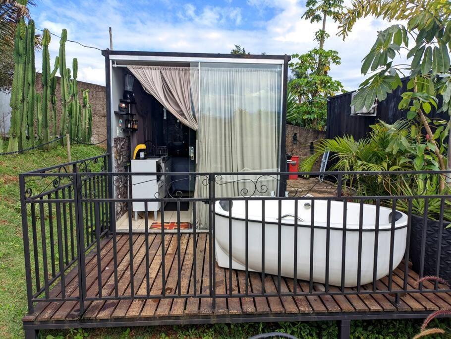 Tiny House Paraiso Minicasas Com Hidromassagem Позу-Алегри Экстерьер фото