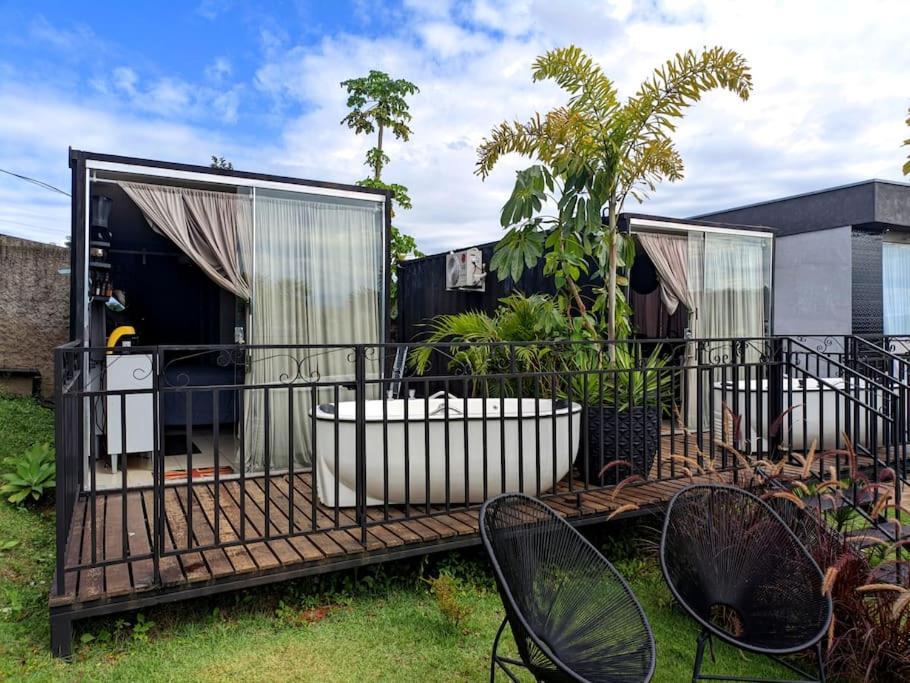 Tiny House Paraiso Minicasas Com Hidromassagem Позу-Алегри Экстерьер фото
